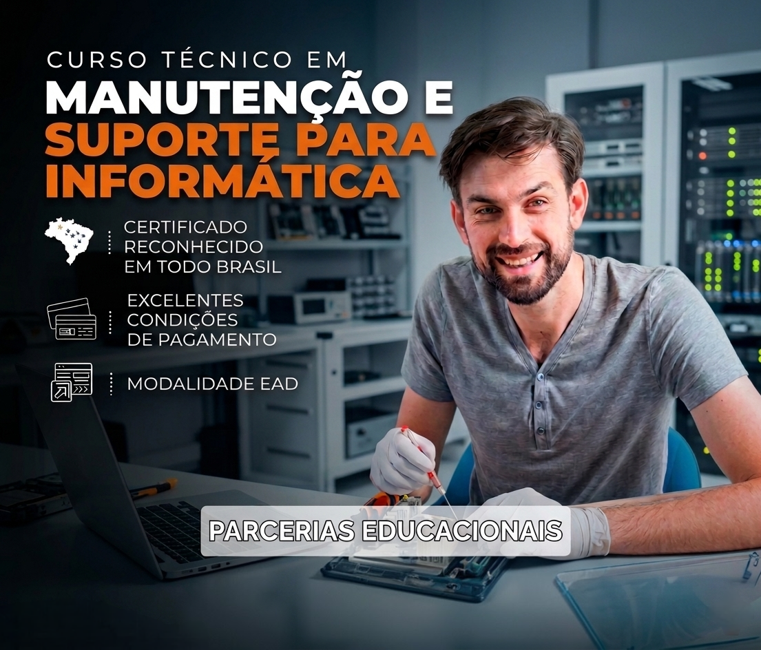  TÉCNICO EM MANUTENÇÃO E SUPORTE PARA INFORMÁTICA 