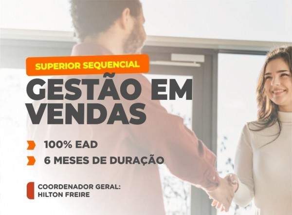 SUPERIOR SEQUENCIAL EM GESTÃO DE VENDAS