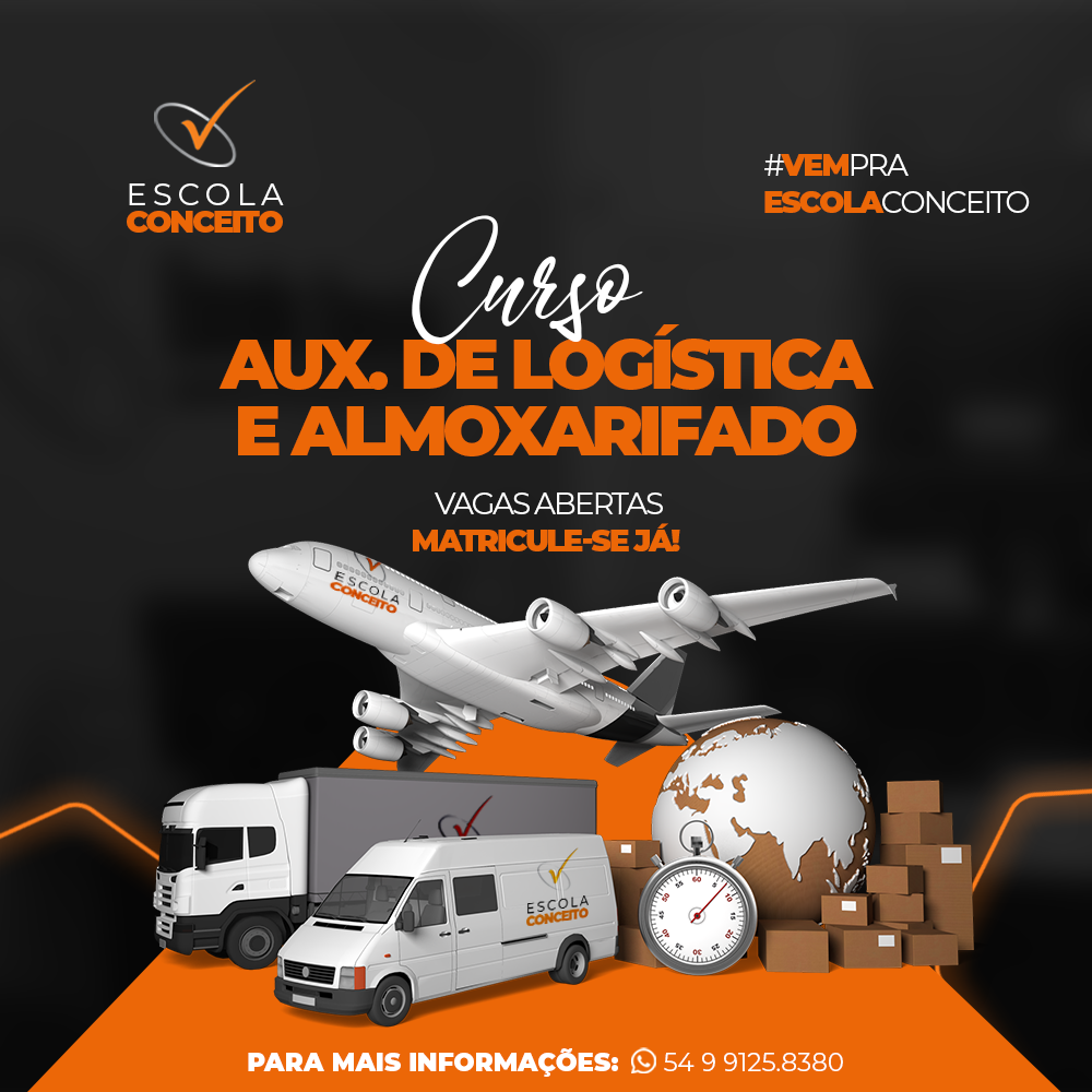 CURSO DE AUXILIAR DE LOGÍSTICA E ALMOXARIFADO (SEMIPRESENCIAL)